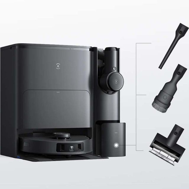 جاروبرقی رباتیک اکووکس مدل T30s Combo